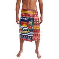 Kiribati Christmas Lavalava Coat Of Arms Tekeraoi Te Kiritimati LT05 Red - Polynesian Pride