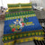 Solomon Islands Christmas Bedding Set Coat Of Arms Merry Xmas