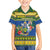 Solomon Islands Christmas Kid Hawaiian Shirt Coat Of Arms Merry Xmas