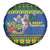 Solomon Islands Christmas Spare Tire Cover Coat Of Arms Merry Xmas