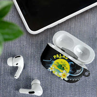 Palau United Nations Day AirPods Case Polynesian Curves Plumeria LT05 - Polynesian Pride