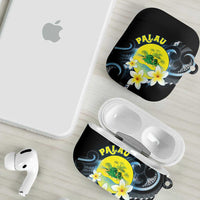 Palau United Nations Day AirPods Case Polynesian Curves Plumeria LT05 - Polynesian Pride