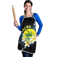 Palau United Nations Day Apron Polynesian Curves Plumeria LT05 - Polynesian Pride