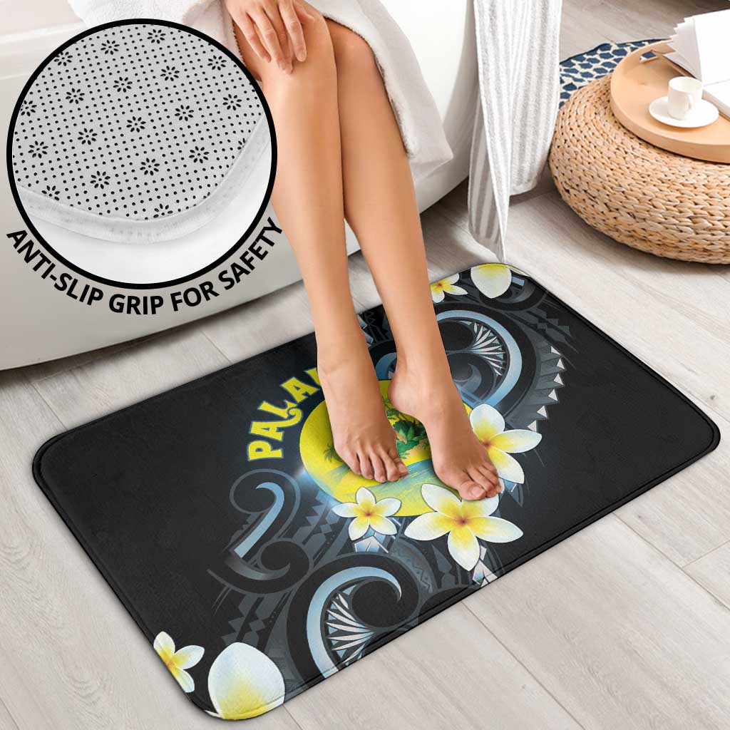 Palau United Nations Day Bathroom Set Polynesian Curves Plumeria LT05 - Polynesian Pride