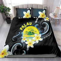 Palau United Nations Day Bedding Set Polynesian Curves Plumeria LT05 - Polynesian Pride