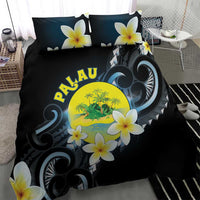 Palau United Nations Day Bedding Set Polynesian Curves Plumeria LT05 - Polynesian Pride