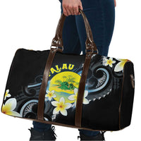 Palau United Nations Day Travel Bag Polynesian Curves Plumeria LT05 - Polynesian Pride