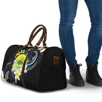 Palau United Nations Day Travel Bag Polynesian Curves Plumeria LT05 - Polynesian Pride
