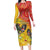 New Zealand Piwakawaka Christmas Family Matching Long Sleeve Bodycon Dress and Hawaiian Shirt With Maori Pattern