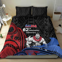 Samoa Independence Day Bedding Set Samoan Warriors Ula Fala LT05 - Polynesian Pride