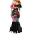 Samoa Independence Day Mermaid Dress Samoan Warriors Ula Fala LT05 - Polynesian Pride