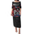 Samoa Independence Day Puletasi Samoan Warriors Ula Fala LT05 Long Dress Black - Polynesian Pride