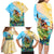 Personalised Hawaii Honolulu Festival Family Matching Long Sleeve Bodycon Dress and Hawaiian Shirt Hula Girls Tropical Vibe LT05 - Polynesian Pride