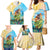 Personalised Hawaii Honolulu Festival Family Matching Mermaid Dress and Hawaiian Shirt Hula Girls Tropical Vibe LT05 - Polynesian Pride