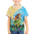 Personalised Hawaii Honolulu Festival Family Matching Puletasi and Hawaiian Shirt Hula Girls Tropical Vibe LT05 Son's Shirt Blue - Polynesian Pride