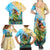 Personalised Hawaii Honolulu Festival Family Matching Summer Maxi Dress and Hawaiian Shirt Hula Girls Tropical Vibe LT05 - Polynesian Pride