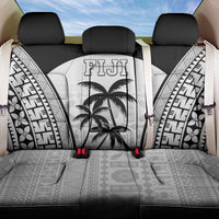 Fiji Tapa Football Back Car Seat Cover Sporty Style LT05 One Size White - Polynesian Pride