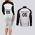 Custom Fiji Tapa Football Couples Matching Long Sleeve Bodycon Dress and Long Sleeve Button Shirt Sporty Style