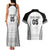 Custom Fiji Tapa Football Couples Matching Tank Maxi Dress and Hawaiian Shirt Sporty Style