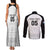 Custom Fiji Tapa Football Couples Matching Tank Maxi Dress and Long Sleeve Button Shirt Sporty Style