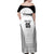 Custom Fiji Tapa Football Family Matching Off Shoulder Maxi Dress and Hawaiian Shirt Sporty Style