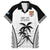 Custom Fiji Tapa Football Family Matching Short Sleeve Bodycon Dress and Hawaiian Shirt Sporty Style