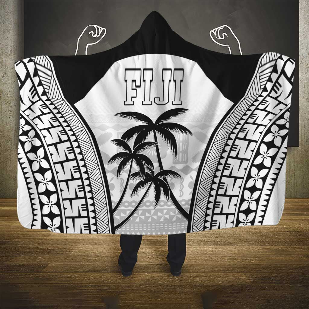Fiji Tapa Football Hooded Blanket Sporty Style LT05 - Polynesian Pride