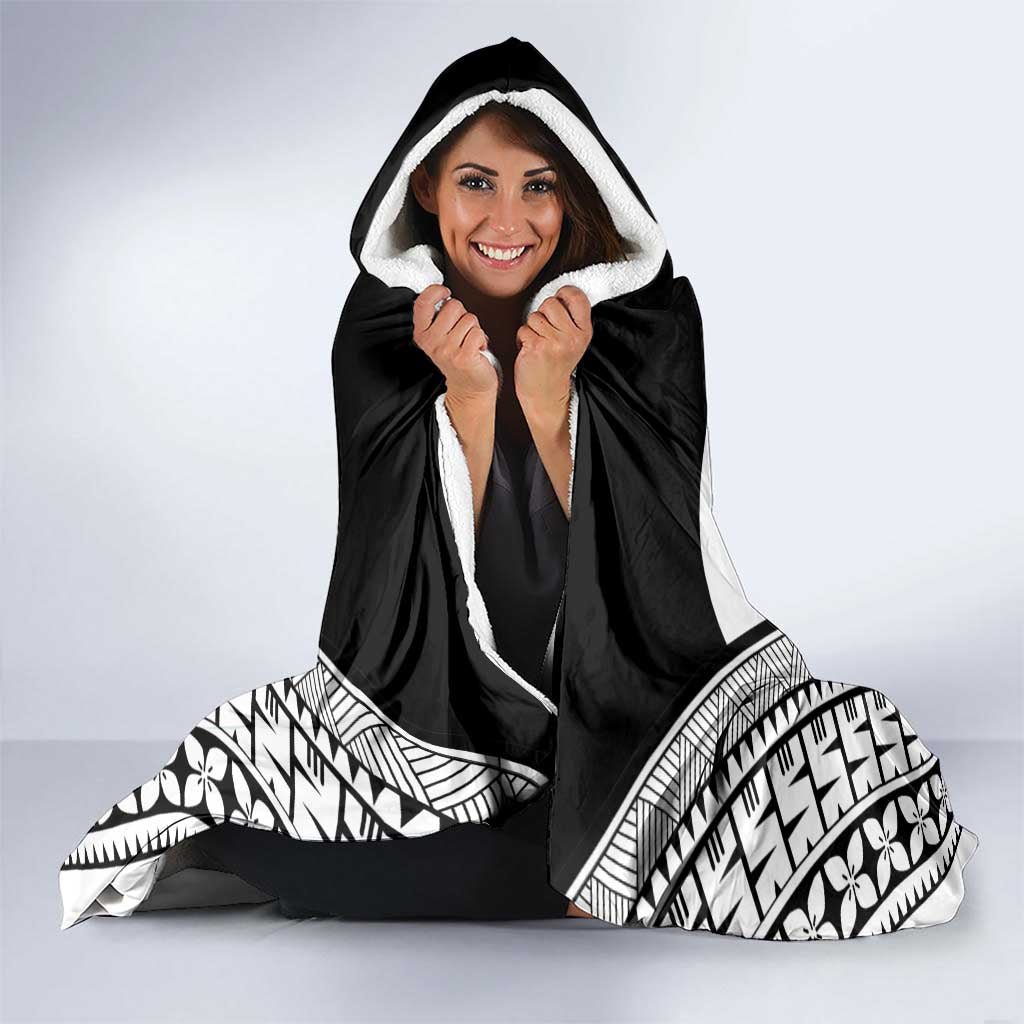 Fiji Tapa Football Hooded Blanket Sporty Style LT05 - Polynesian Pride