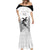 Custom Fiji Tapa Football Mermaid Dress Sporty Style