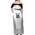 Custom Fiji Tapa Football Off Shoulder Maxi Dress Sporty Style