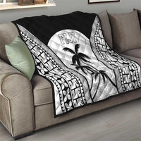 Fiji Tapa Football Quilt Sporty Style LT05 - Polynesian Pride