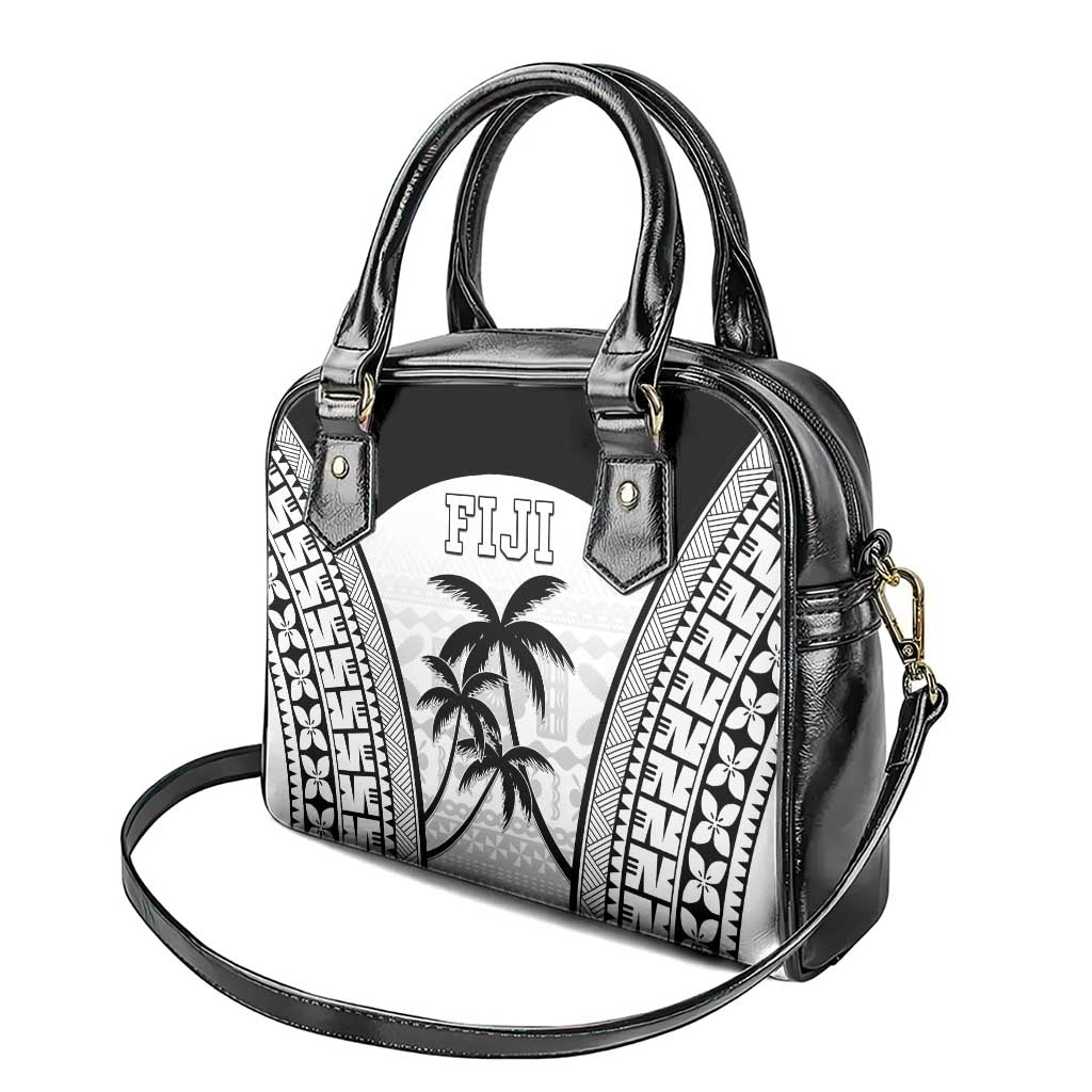 Fiji Tapa Football Shoulder Handbag Sporty Style LT05 - Polynesian Pride