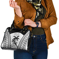 Fiji Tapa Football Shoulder Handbag Sporty Style LT05 - Polynesian Pride