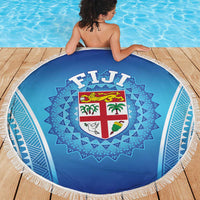 Fiji Football Beach Blanket Fijian Tapa Pattern LT05 - Polynesian Pride
