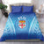 Fiji Football Bedding Set Fijian Tapa Pattern