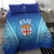 Fiji Football Bedding Set Fijian Tapa Pattern