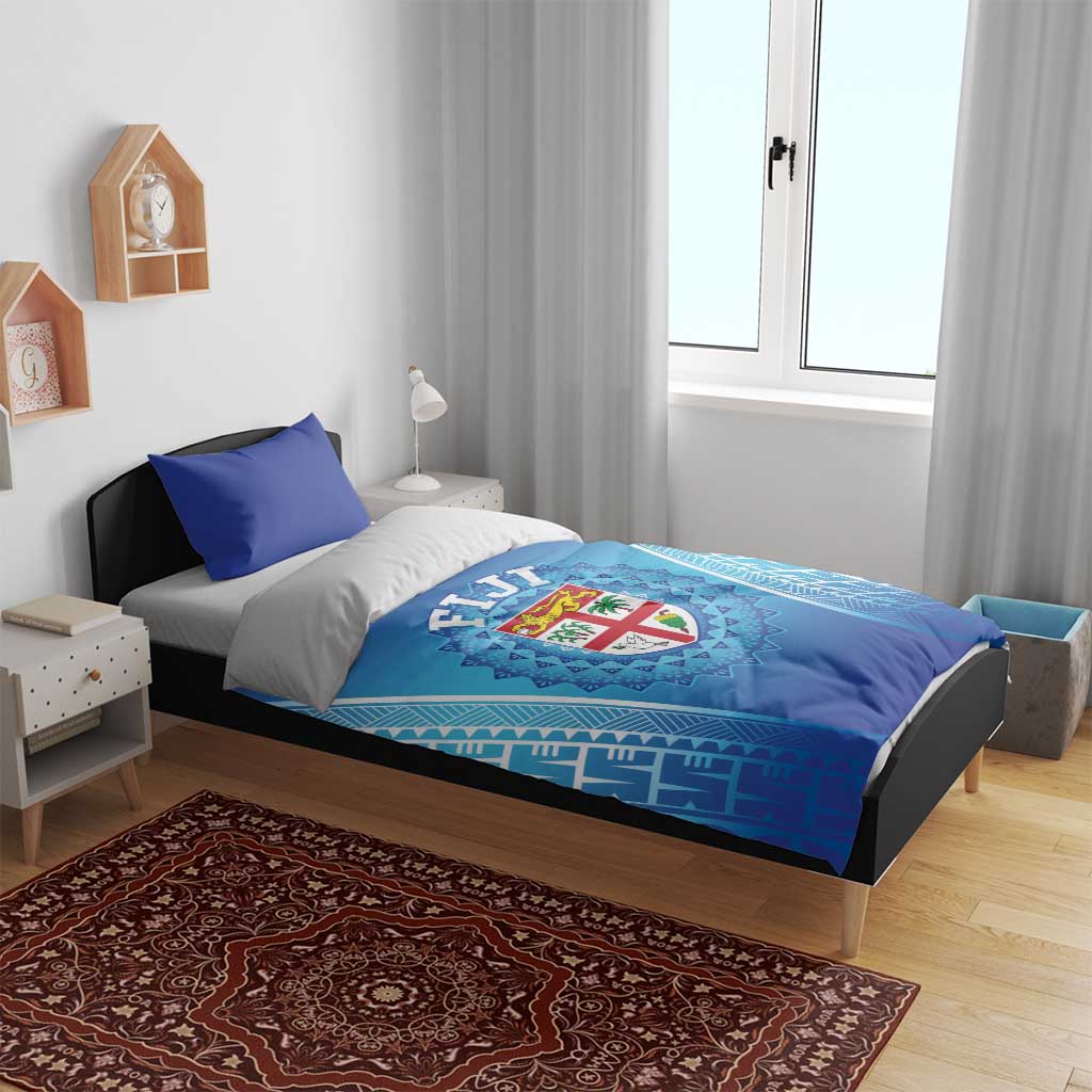 Fiji Football Bedding Set Fijian Tapa Pattern LT05 - Polynesian Pride