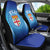 Fiji Football Car Seat Cover Fijian Tapa Pattern