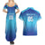 Custom Fiji Football Couples Matching Summer Maxi Dress and Hawaiian Shirt Fijian Tapa Pattern