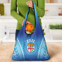 Fiji Football Grocery Bag Fijian Tapa Pattern LT05 - Polynesian Pride