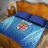 Fiji Football Quilt Bed Set Fijian Tapa Pattern LT05 - Polynesian Pride