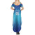 Custom Fiji Football Summer Maxi Dress Fijian Tapa Pattern