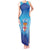 Custom Fiji Football Tank Maxi Dress Fijian Tapa Pattern