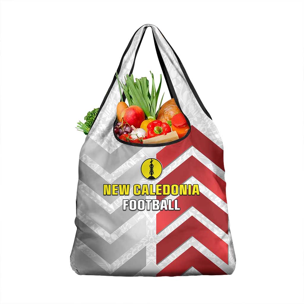 New Caledonia Football Grocery Bag Unique Style LT05 1-pack One Size Red - Polynesian Pride