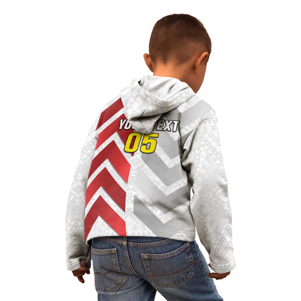 Custom New Caledonia Football Kid Hoodie Unique Style LT05 - Polynesian Pride