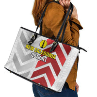 New Caledonia Football Leather Tote Bag Unique Style LT05 - Polynesian Pride