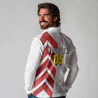 Custom New Caledonia Football Long Sleeve Polo Shirt Unique Style LT05 - Polynesian Pride