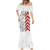 Custom New Caledonia Football Mermaid Dress Unique Style LT05 - Polynesian Pride