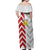 Custom New Caledonia Football Off Shoulder Maxi Dress Unique Style