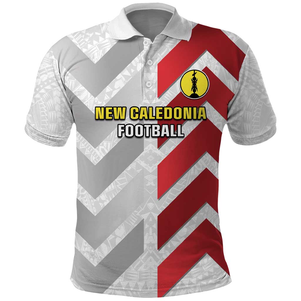 Custom New Caledonia Football Polo Shirt Unique Style LT05 Red - Polynesian Pride